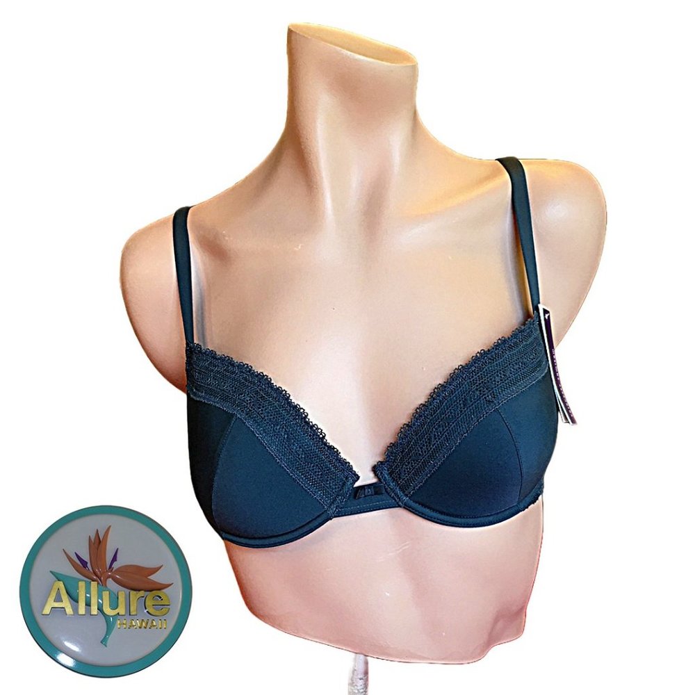 PRINCESSE TAM-TAM, Paris lightly padded GRIS CHROME (Gray Chrome) 32D